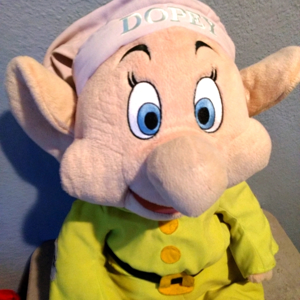 Big Dopey plush.